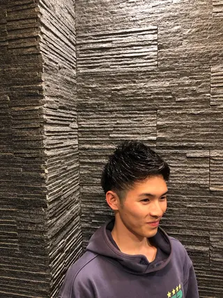 ショート メンズ 中原 滉太のヘアスタイル