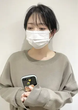 ショート ひかり HAZELのヘアスタイル