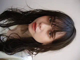 ロング カラー パーマ ヘアアレンジ レイヤーカット パーマ/髪質改善のヘアスタイル