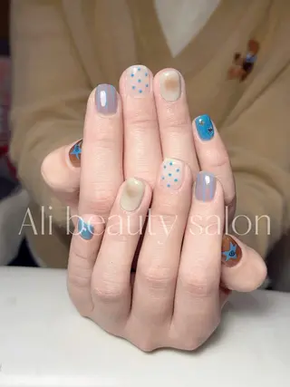 ネイル Ali 新小岩 ネイル専門のネイルデザイン
