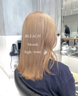 ミディアム ま おのヘアスタイル