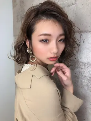 ミディアム カラー 🎊ルービック 京橋店💛のヘアスタイル