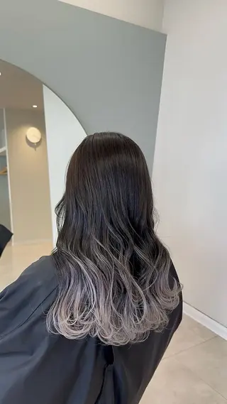セミロング 🫧ペール系カラー /デザイン秀喜🫧のヘアスタイル