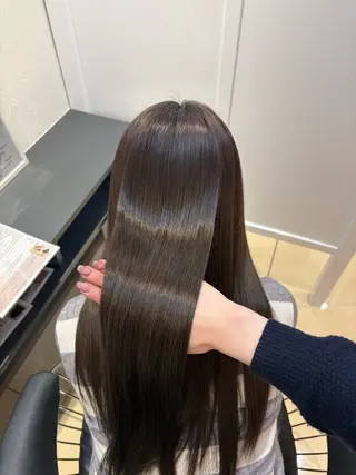 ロング JUNA💜/艶カ ラー/艶髪/髪質改善のヘアスタイル