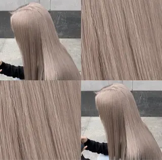 ロング カラー 色落ちまで盛れる 💟まなみのヘアスタイル