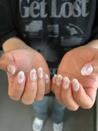 セミロング Nbibi nail salonのネイルデザイン