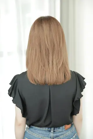 ミディアム メンズ限定カット募集 nanako🤎のヘアスタイル