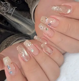 ネイル Spiky とうげ ふうかのネイルデザイン