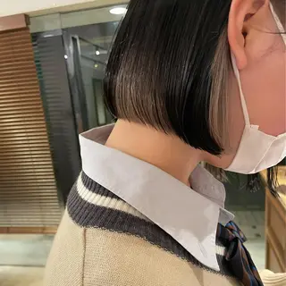 ショート minatsu 東京の技術を京都でのヘアスタイル