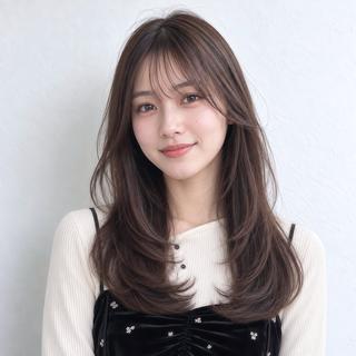 ロング 銀座/モテ🤍垢抜け レイヤー/あさみのヘアスタイル