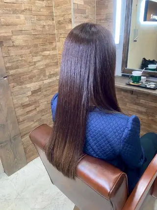 ロング 大塚 拓也のヘアスタイル