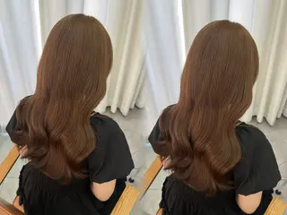 ロング 艶カラー/髪質改善 サラサ💟のヘアスタイル