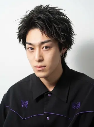 ショート 深井 龍生のヘアスタイル