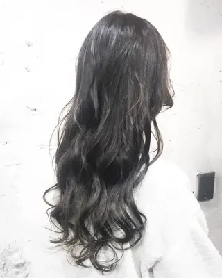 ロング カラー ヘアアレンジ ✨艶髪✨透明感✨ 山内大樹のヘアスタイル