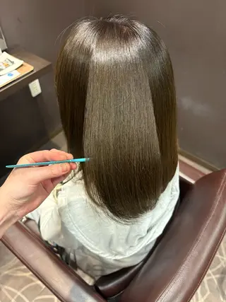ミディアム カラー 小池 穂果/ 府中のヘアスタイル