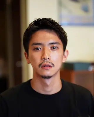 パーマ メンズ メンズショート タチカワユウキのヘアスタイル