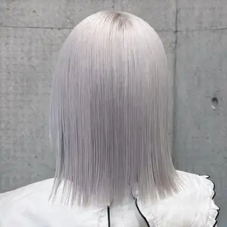 カラー ✨ブリーチ支持No1 複雑履歴修正/舘岡のヘアスタイル