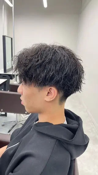 ショート パーマ メンズ メンズ特化AMITY SHINGOのヘアスタイル