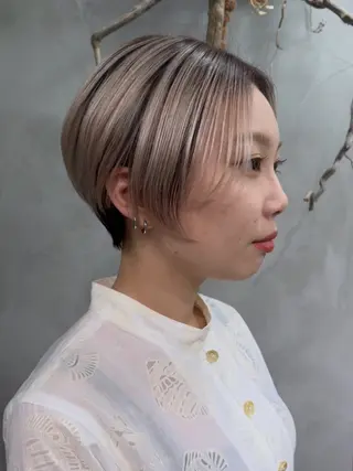 ショート カラー RorriM natsuのヘアスタイル