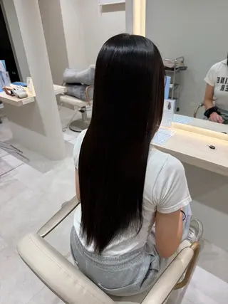 ロング 高橋 るなのヘアスタイル