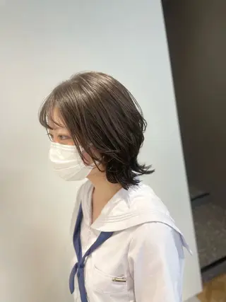 ミディアム MATISSE藤崎 渕上 ジュビアイのヘアスタイル