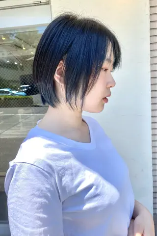 ショート Sabby氏川洸希 パーマのヘアスタイル