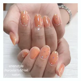 ミディアム ネイル 🐾enen style 🐾のネイルデザイン