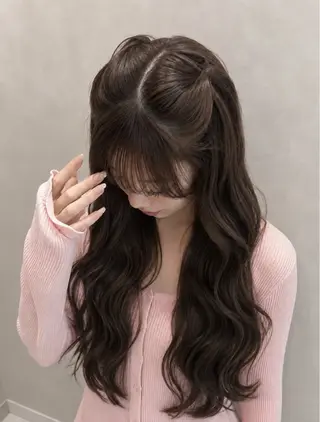 カラー ヘアアレンジ🪽 艶カラー ☆ yuiのヘアスタイル