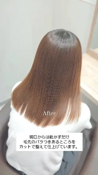 ミディアム パーマ 【垢抜けカラー/ 縮毛矯正】Taikiのヘアスタイル