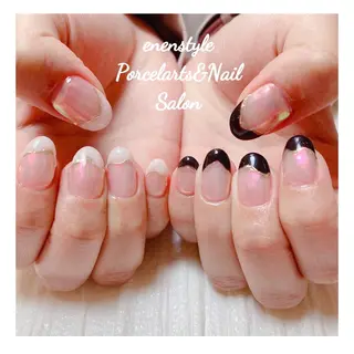 ミディアム ネイル 🐾enen style 🐾のネイルデザイン