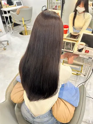 ロング カラー ベージュ/グレージュ / luna🧸🤎のヘアスタイル
