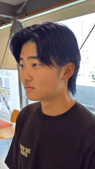 カラー メンズ 梅田 拓実のヘアスタイル