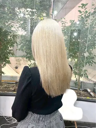 ロング カラー 【難波 心斎橋】 🐰Rio🤍のヘアスタイル