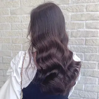 ロング カラー 縮毛矯正/ワンカラー モデル募集🫧田村のヘアスタイル