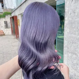 ロング カラー パーマ ヘアアレンジ メンズ 似合わせカラー♡髪質 改善🎀サトカ🍒のヘアスタイル