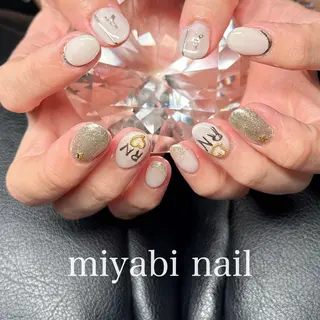ネイル miyabi nail 桂川駅近くのネイルデザイン