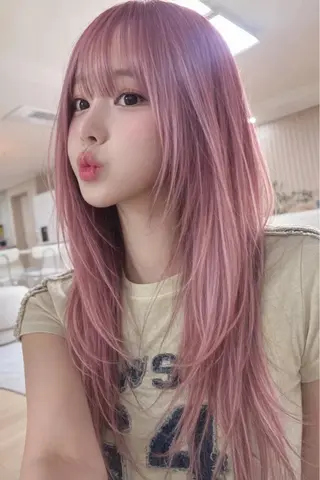 カラー 透明感カラー🎀艶髪 Anju/渋谷🎀のヘアスタイル