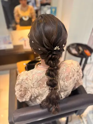 ロング ヘアアレンジ ヘア&メイク💄 TAIKIのヘアスタイル