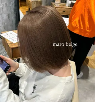ショート カラー 似合わせカット/ 青竹真璃亜のヘアスタイル