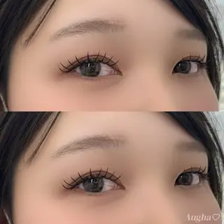 マツエク・マツパ Augha♡ NATSUMIのマツエク・マツパデザイン
