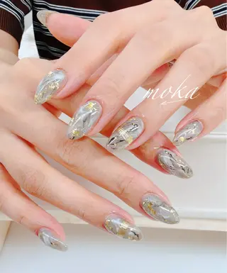 ネイル 胡蝶蘭レディースサロ ンNailMOKAのネイルデザイン
