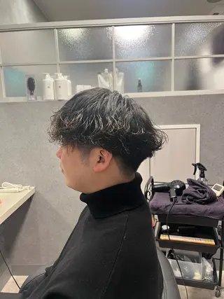 ショート メンズ 加藤 碧唯のヘアスタイル