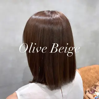 ミディアム カラー 艶カラー✨️髪質改善 🪽縮毛矯正mamiのヘアスタイル