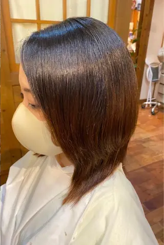 ロング 氷見 早祐香のヘアスタイル