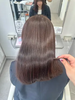 セミロング カラー 🌟モデル募集 /さら🩷のヘアスタイル