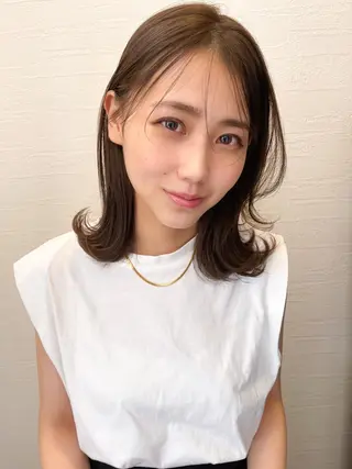 ミディアム 🫧美髪縮毛矯正 🫧SEKIのヘアスタイル