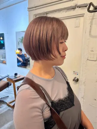 ショート カラー ＊UNU＊ RICOのヘアスタイル