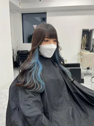 ミディアム カラー パーマ ヘアアレンジ メンズ キッズ ネイル マツエク・マツパ アイブロウ 似合わせ美容師🌙 Miyu🐈‍⬛💕のヘアスタイル