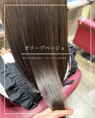 ロング カラー 中村 紫乃のヘアスタイル