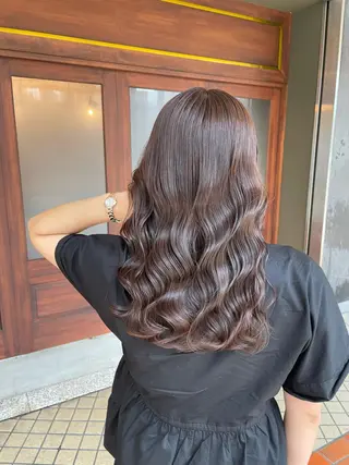 ロング 透明感カラー🇰🇷 レイヤー✨桑原　研太のヘアスタイル